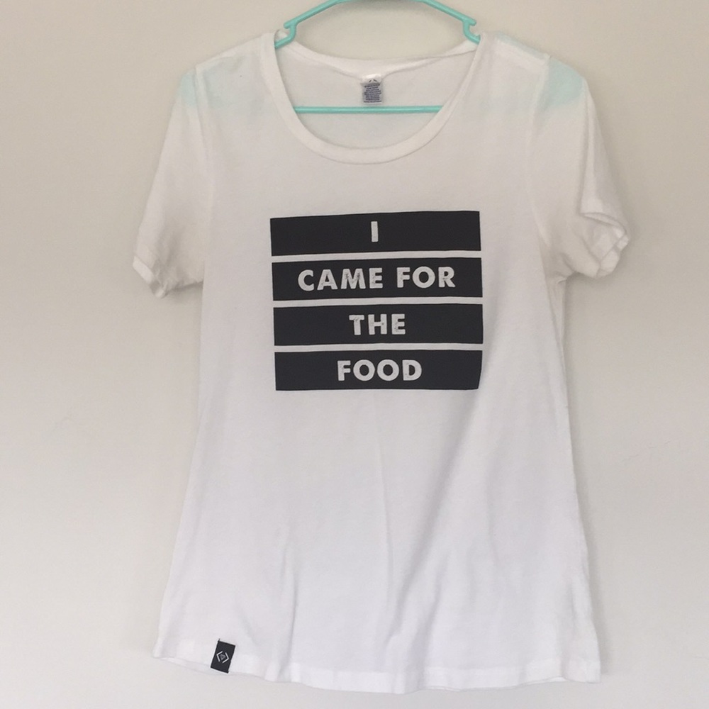 Two graphic tees - see photos